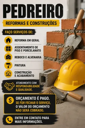 PEDREIRO PROFISSIONAL