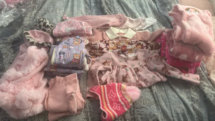 Lote de roupa inverno menina