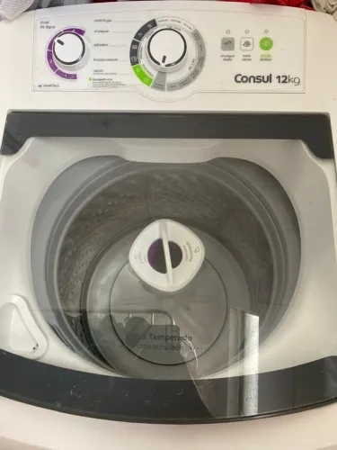 Máquina de Lavar Consul 12kg seminova com Dosagem Econômica e Ciclo Edredom
