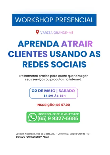 WorkShop - Atrair Novos Clientes com o Instagram