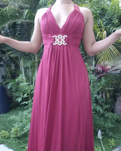 VESTIDO DE FESTA TAMANHO M - Usado