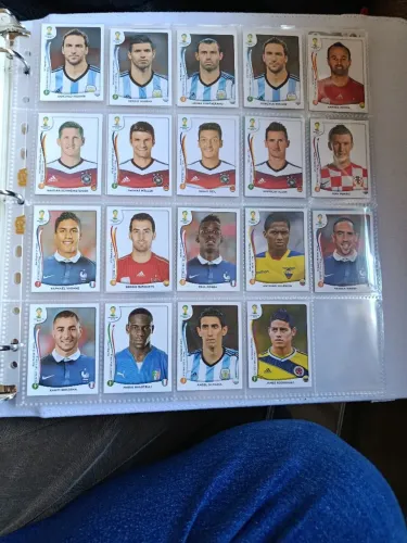 Figurinhas craques das copa