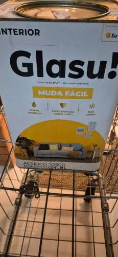 Tinta Acrílica Glasu Branca Interior