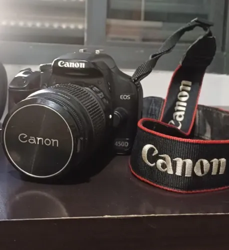 Canon EOS 450D + Lente 18-55mm | Kit Completo | Excelente Estado