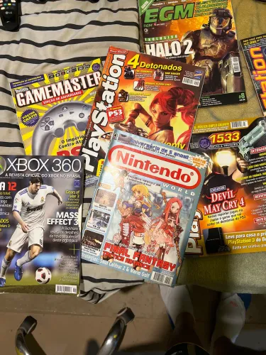 Revistas antigas de games variadas 