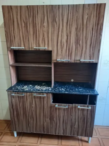 Armário de cozinha sem gaveta