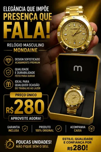 Relógio na caixa....zero com garantia 