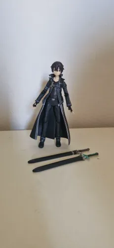 Kirito Figma 174 Action Figure Sword Art Online Réplica