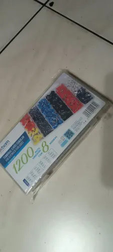 Kit 1200 peças terminal Ilhós com 8 medidas