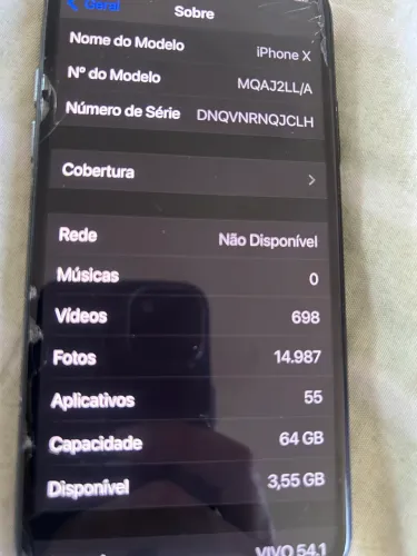 iPhone X - usado - vender rápido 