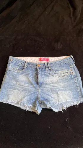 short jeans clock denim 44