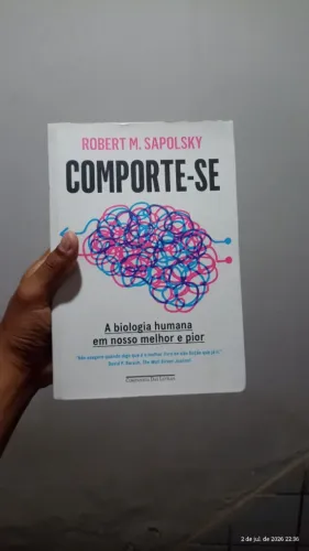 Livro Comporte-se - Robert Sapolsky | Seminovo