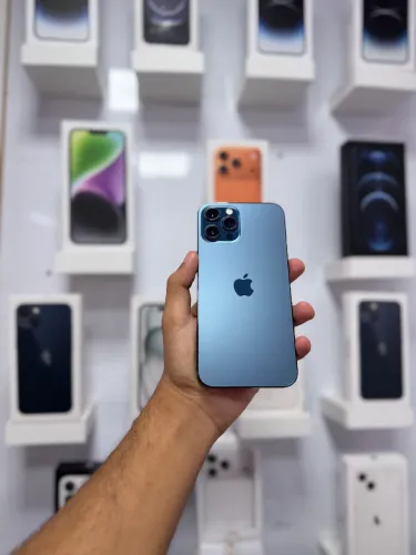 IPHONE 12 PRO MAX 128 GIGAS AZUL COM CAIXA 