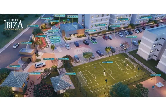 Empreendimento localizado em Alagoinhas BA - Apartamentos com 2/4 a partir de R$ 164.990,0