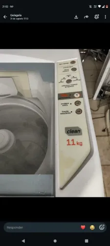 Máquina Brastemp 11 kg funciona lava centrifuga