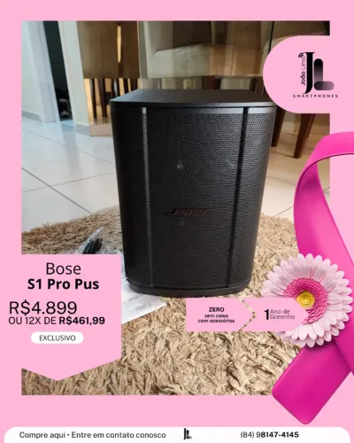 BOSE S1 PRO PLUS, SEM CAIXA, ZERO, EXCLUSIVO!