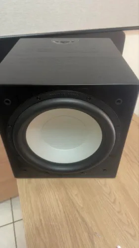 Subwoofer Ativo Home theater ativo Monitor Audio Silver W12