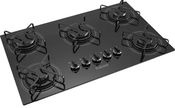 Cooktop Fogão 5 bocas 