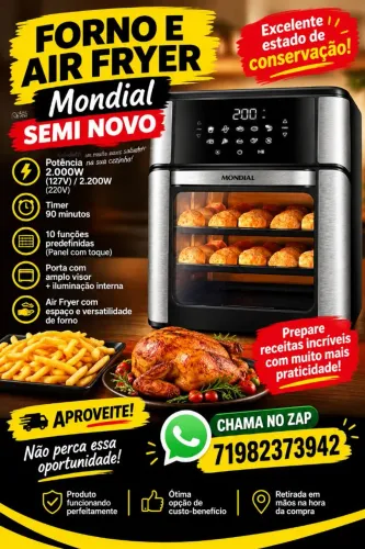 Vendo forno Air fryer
