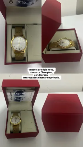 VENDE-SE RELÓGIO CHAMPION