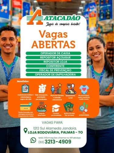 Vaga de emprego 