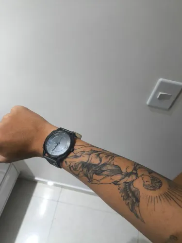 RELÓGIO PRETO LINCE NA CAIXA