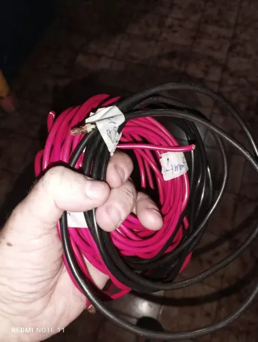 Cabo flexível Sil varejo (por metro) 4 ou 6mm2