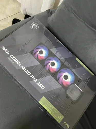 Water Cooler MSI MAG com 3 Fans | 360mm + ARGB GEN2