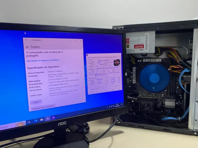 PC Gamer / AMD Ryzen 3 Pro 3200G / 8GB RAM DDR4 / SSD 240GB