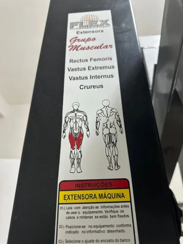 Estação de Musculação Profissional Flex Equipment - Com Leg Press 180° e Torre de 80kg