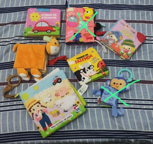 Livros infantil sensorial para bebê 