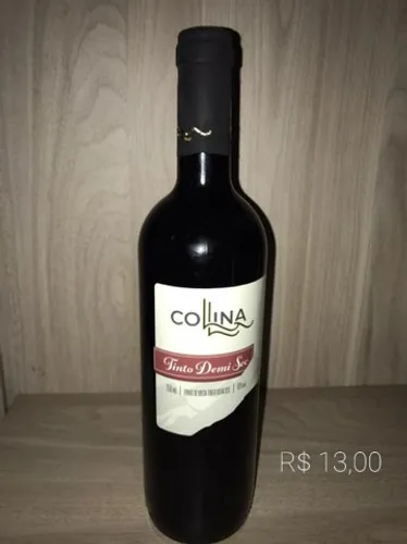 Vinho Collina Demi-Seco 750ml 10%