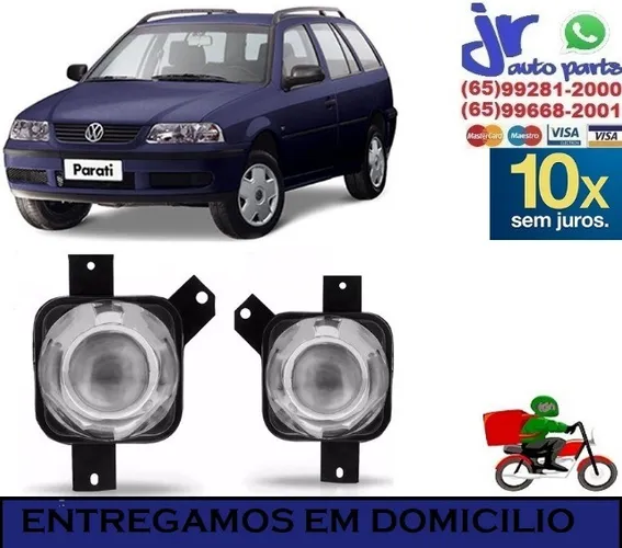 Par Farol de Milha Parati G3 2000 2001 2002 2003 2004 2005 Auxiliar Neblina