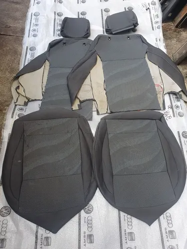 Polo capas tecidos forracao bancos originais vw