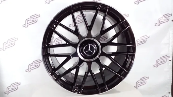 Rodas Mercedes Amg GlS63 Cubo Rapido Preto Brilhante 5x112 - 21x10 e 21x11