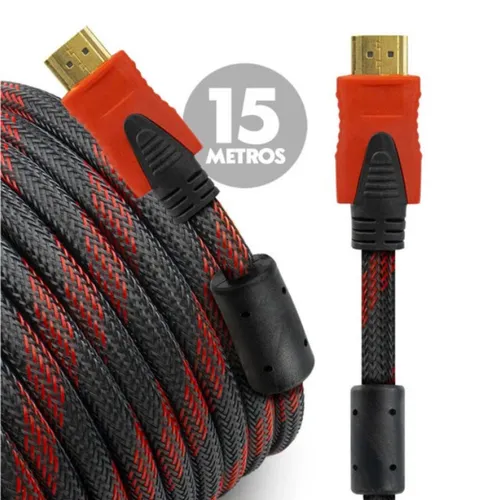 Cabo Hdmi 15 Metros Full Hd Blindado com Filtro