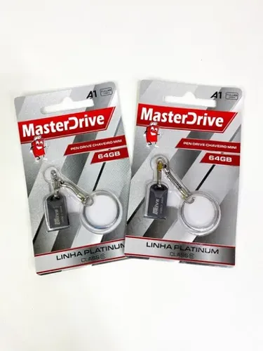 Pendrive MasterDrive Vários Tamanhos