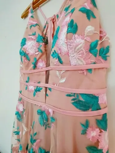 Vestido de Festa Florido