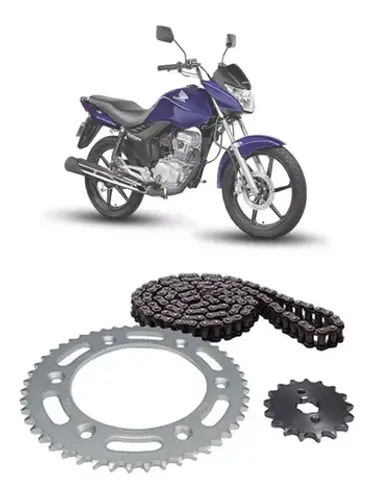 Kit Relação Transmissão Cofap Honda Cg 150 Titan Fan