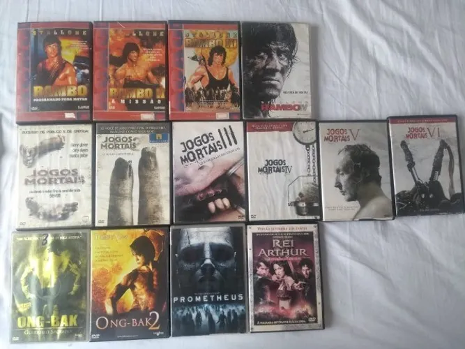 cd's e dvd's originais 