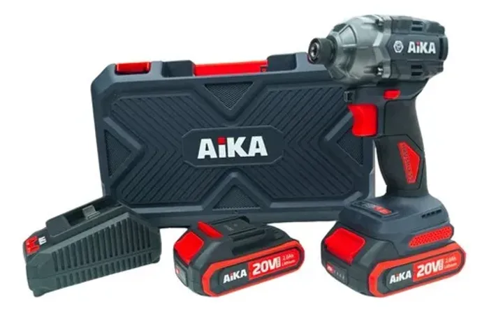 Parafusadeira A Bateira 20v C/ Impacto Aika Ad-w230b 
