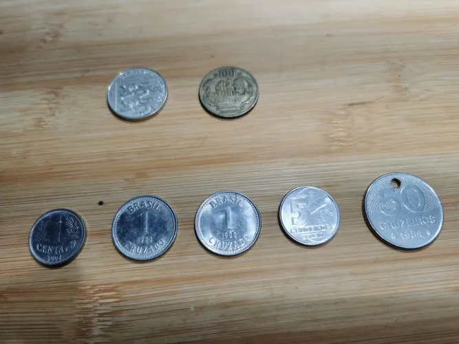 Moedas antigas brasil, Paraguai, inglaterra