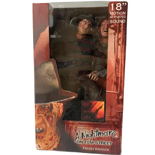 Boneco Fredy Krueger Neca -18¨ Sons por movimento