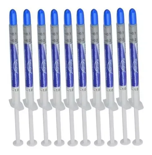Kit C/10 Pasta Térmica Silver Prata Hy510 1g Pc Cpu Note Ps4