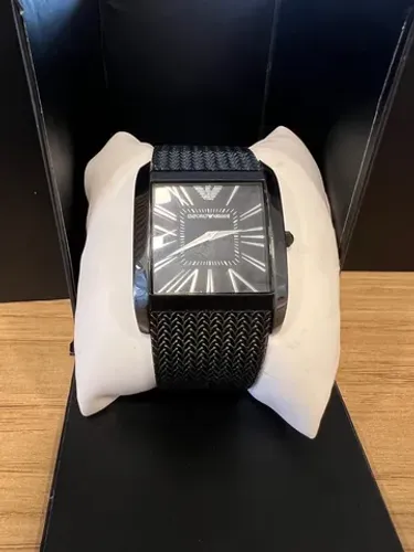 Relógio Emporio Armani Preto Inox AR2028