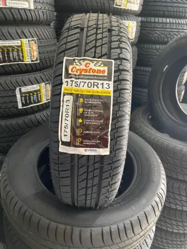 PNEU 175/70/R13 REMOLD CRYSTONE VIPAL (instalação gratuita