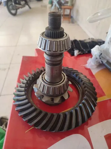 Coroa e pião com rolamento diferencial D20 d10 c10 veraneio