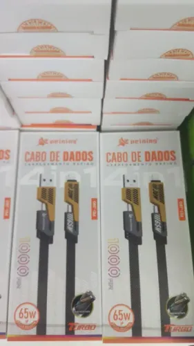 Cabo de Dados 4 em 1 Turbo 65W - Peining