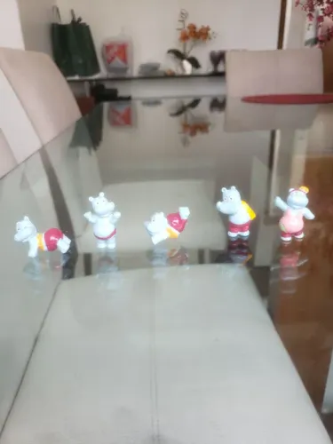 KINDER OVO - Miniaturas de Hipopótamos para Coleção-Kinder Ovo ano 2000