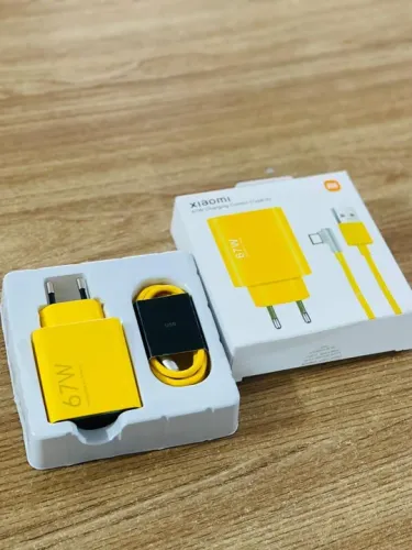Carregador Xiaomi tipo c 67W Turbo - Original